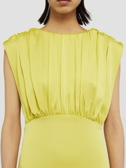 JIL SANDER Abiti<ABITO CORTO 120 Giallo