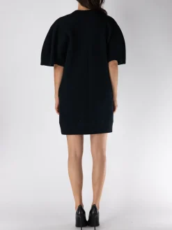 SACAI Abiti<ABITO CORTO MÉLANGE Nero