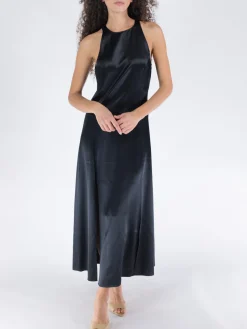 LOULOU STUDIO Abiti<ABITO IN SETA Nero