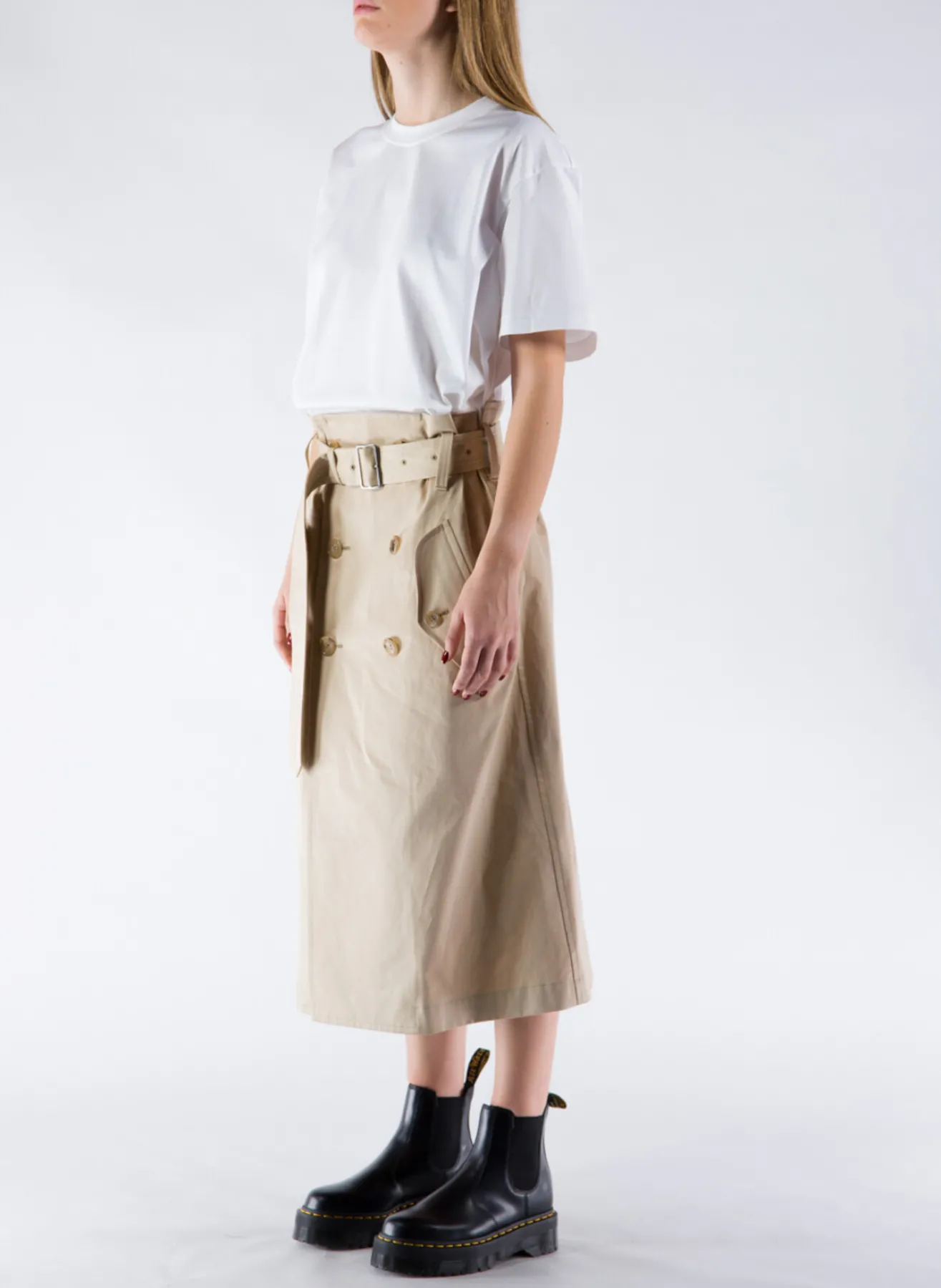 Abiti<ABITO JUNYA WATANABE Beige, Bianco