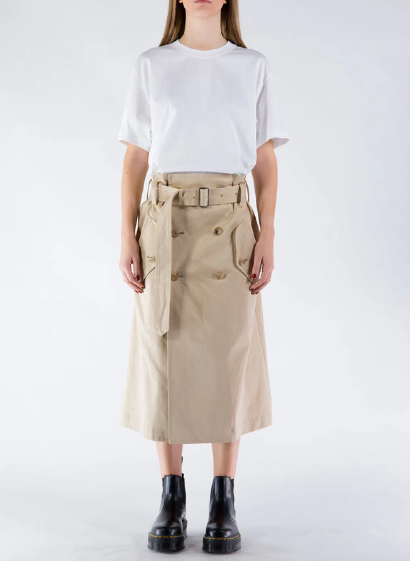 Abiti<ABITO JUNYA WATANABE Beige, Bianco