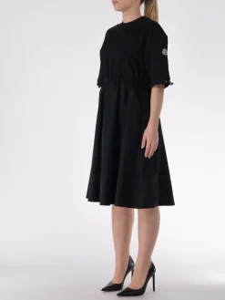MONCLER Abiti<ABITO MIDI Nero