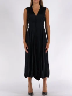 JIL SANDER Abiti<ABITO MIDI 106 Nero