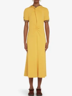 WALES BONNER Abiti<ABITO MIDI WING Giallo