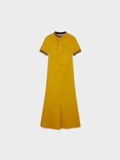 WALES BONNER Abiti<ABITO MIDI WING Giallo