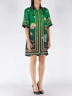 CASABLANCA Abiti<ABITO PRINTED SHIFT Verde