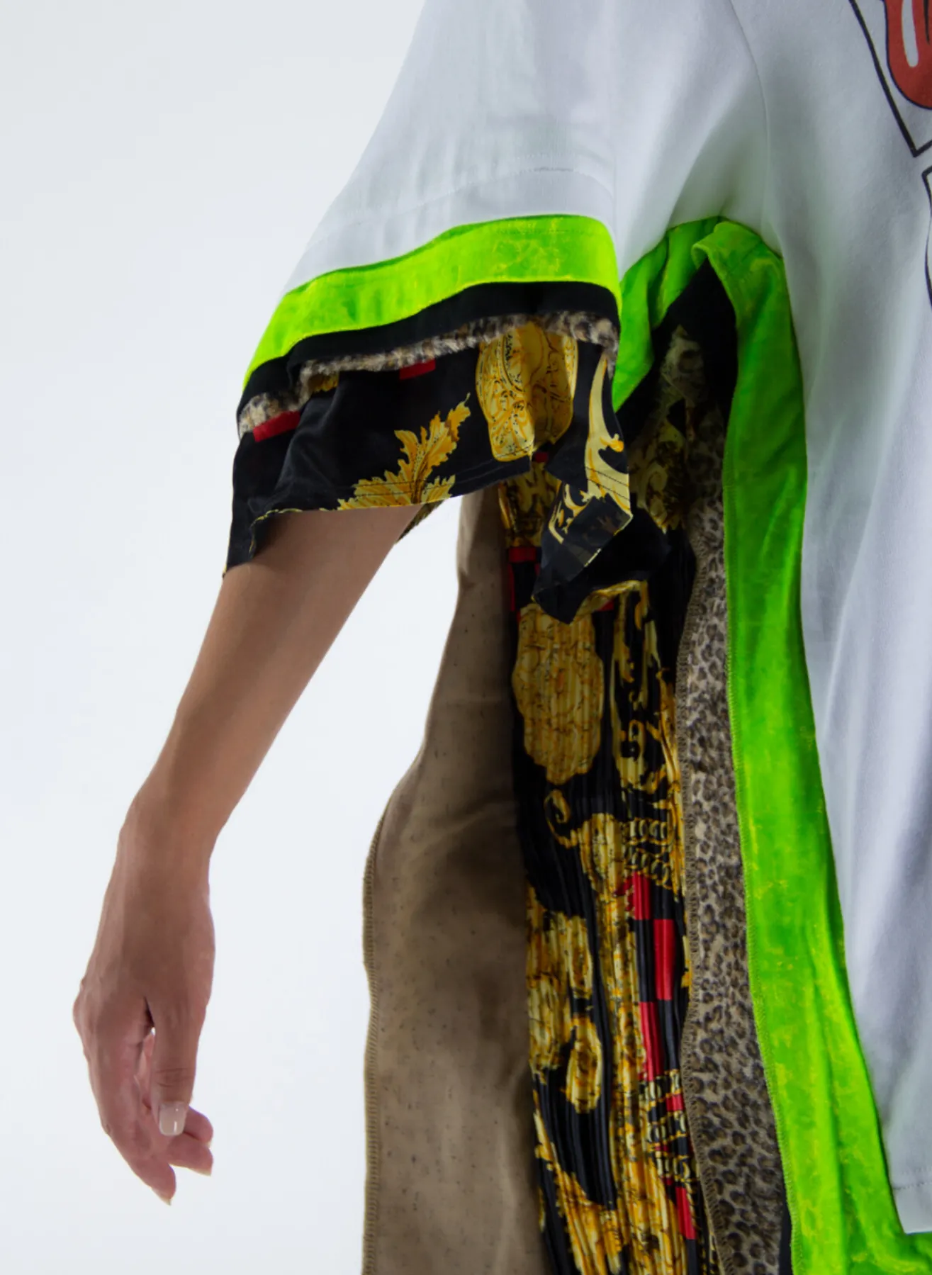 JUNYA WATANABE Abiti<ABITO THE ROLLING STONES Bianco, Giallo, Multicolor, Nero, Rosso, Verde, Fluo