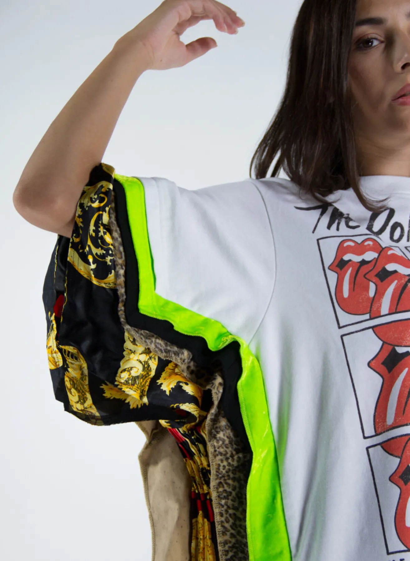 JUNYA WATANABE Abiti<ABITO THE ROLLING STONES Bianco, Giallo, Multicolor, Nero, Rosso, Verde, Fluo