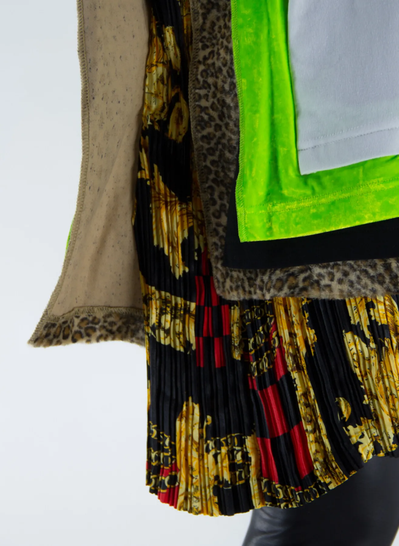 JUNYA WATANABE Abiti<ABITO THE ROLLING STONES Bianco, Giallo, Multicolor, Nero, Rosso, Verde, Fluo