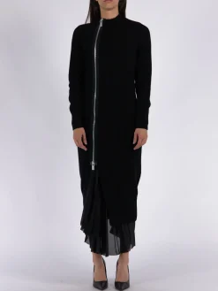 SACAI Abiti<ABITO WOOL KNIT Nero