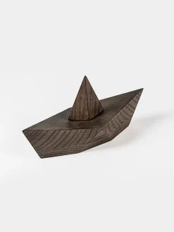 L10 Accessori Decorativi<ADMIRAL LARGE IN LEGNO Marrone