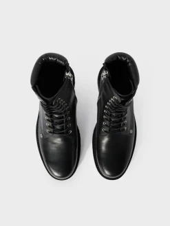 OFF-WHITE Stivali<ANFIBI COMBAT LACE UP Nero