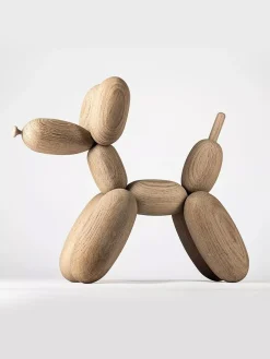 L10 Accessori Decorativi<BALLON D'OGO OAK LARGE IN LEGNO Beige