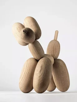 L10 Accessori Decorativi<BALLON D'OGO OAK LARGE IN LEGNO Beige