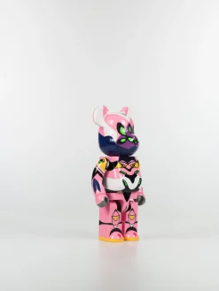 MEDICOM Accessori Decorativi<BEARBRICK 400% EVANGELION EVA-08 FIGURINE Bianco, Blu, Giallo, Multicolor, Rosa, Verde, Viola