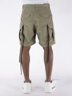 SACAI Shorts<BERMUDA NYLON TWILL Verde