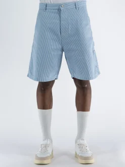CARHARTT WIP Shorts<BERMUDA TERREL SK Azzurro, Bianco