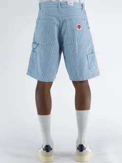 CARHARTT WIP Shorts<BERMUDA TERREL SK Azzurro, Bianco