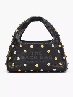 MARC JACOBS Borse A Mano<BORSA A MANO THE GLAM STUDS MINI Giallo, Grigio, Nero