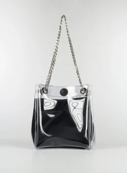 Borse A Spalla<BORSA A SPALLA Bianco, Nero