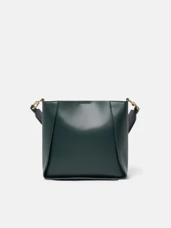 STELLA McCARTNEY Borse A Spalla<BORSA A SPALLA CON LOGO STELLA Marrone