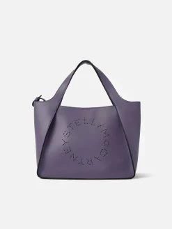 STELLA McCARTNEY Borse A Spalla<BORSA A TRACOLLA CON LOGO STELLA Viola