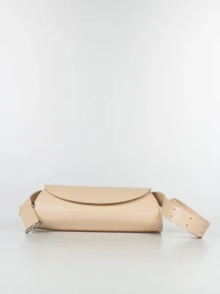 JIL SANDER Borse A Spalla<BORSA CANNOLO SMALL Beige