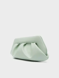THEMOIRE' Borse A Mano<BORSA CLUTCH EMERA Verde