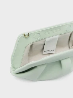 THEMOIRE' Borse A Mano<BORSA CLUTCH EMERA Verde