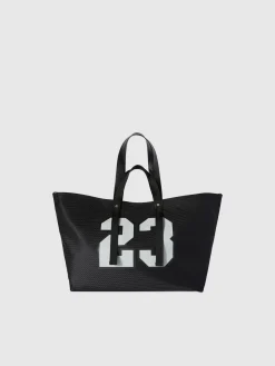 OFF-WHITE Borse<BORSA DAY OFF MESH BASEBALL Bianco, Nero