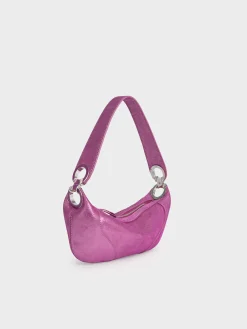 BY FAR Borse A Mano<BORSA MINI AMIRA Viola