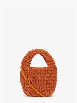 JW ANDERSON Borse A Mano<BORSA POPCORN BASKET SMALL Arancione