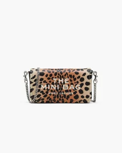 MARC JACOBS Borse A Spalla<BORSA THE CHEETAH CHAIN MINI Beige, Marrone, Nero
