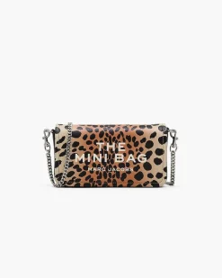 MARC JACOBS Borse A Spalla<BORSA THE CHEETAH CHAIN MINI Beige, Marrone, Nero