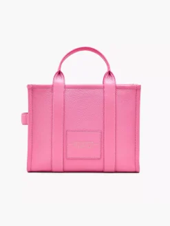 MARC JACOBS. Borse A Mano<BORSA THE LEATHER MEDIUM TOTE Rosa