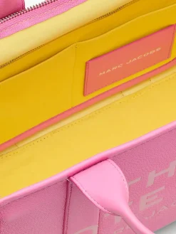 MARC JACOBS. Borse A Mano<BORSA THE LEATHER MEDIUM TOTE Rosa