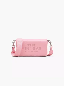 MARC JACOBS. Borse A Spalla<BORSA THE LEATHER MINI Rosa