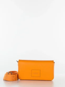 MARC JACOBS. Borse A Spalla<BORSA THE LEATHER MINI Arancione