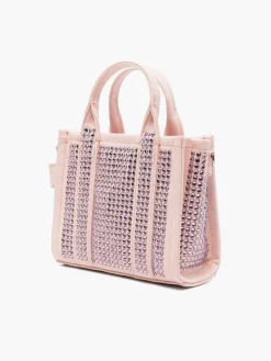 MARC JACOBS Borse A Mano<BORSA TOTE THE CRYSTAL CANVAS Rosa
