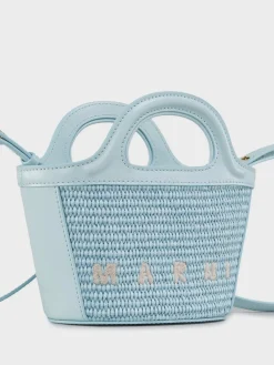 MARNI Borse A Mano<BORSA TROPICALIA Azzurro