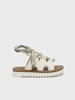 SUICOKE Sandali<CAIBATTA RAY Bianco, Marrone