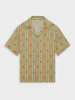 DRÔLE DE MONSIEUR Camicie<CAMICIA BIJOUX Beige, Verde