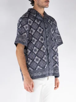 ETRO Camicie<CAMICIA BOWLING Viola