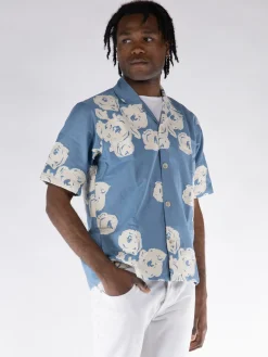 SUNFLOWER Camicie<CAMICIA CAYO Azzurro, Bianco