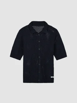 ARTE Camicie<CAMICIA CROCHET Blu