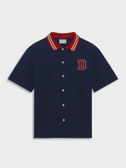 DRÔLE DE MONSIEUR Camicie<CAMICIA DROLE SPORT Blu, Rosso