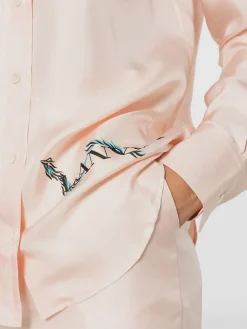 LANVIN Camicie<CAMICIA FLUID Rosa