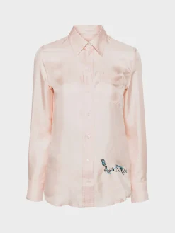 LANVIN Camicie<CAMICIA FLUID Rosa