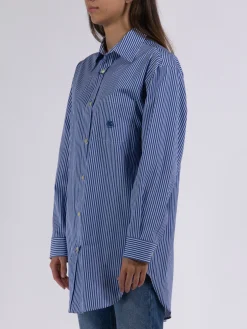 ETRO Camicie<CAMICIA GEO1 Bianco, Blu