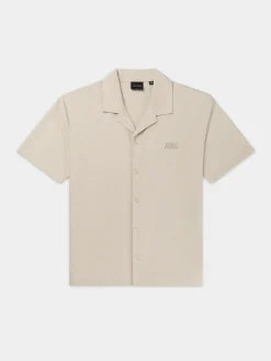 DAILY PAPER Camicie<CAMICIA LINEN SHORTSLEEVE Beige